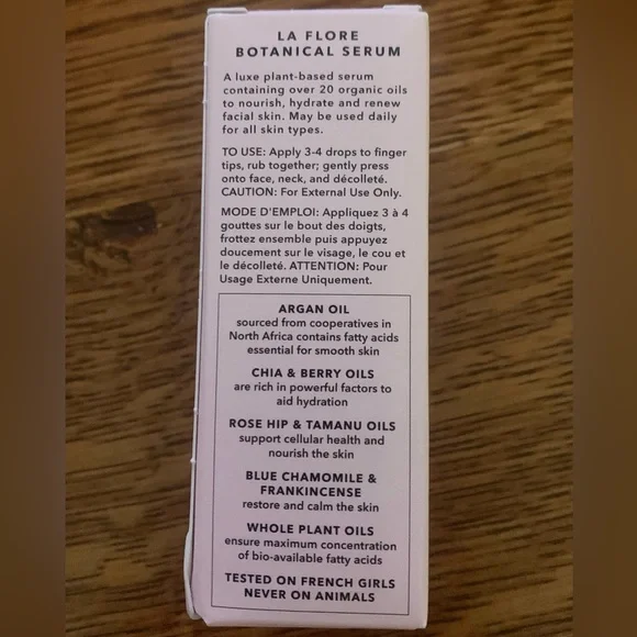 New! French Girl La Flore Botanical Serum 1 oz - Picture 9 of 9